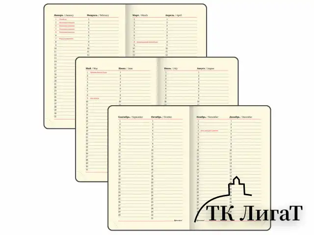 Ежедневник недатированный МАЛЫЙ 100х150 мм А6 BRAUBERG "Status", под кожу, 160 л., красный, 113367