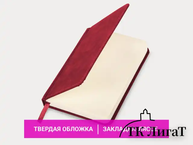 Ежедневник недатированный МАЛЫЙ 100х150 мм А6 BRAUBERG "Status", под кожу, 160 л., красный, 113367
