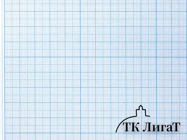 Бумага масштабно-координатная (миллиметровая), папка, А4, голубая, 20 листов, ПЛОТНАЯ 80 г/м2, STAFF, 113485