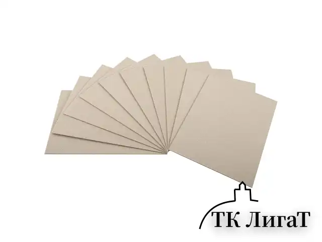 Картон переплетный толщина 1,75 мм А4 (210х297 мм), КОМПЛЕКТ 10 шт., BRAUBERG, 114211