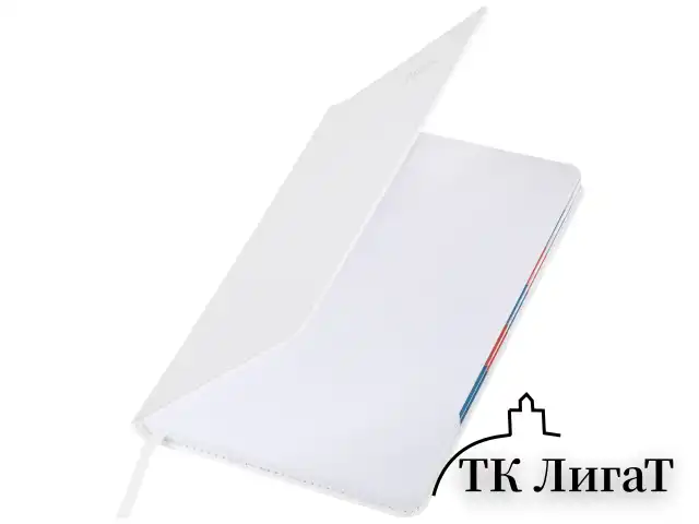Ежедневник датированный 2025 А5 148х218 мм GALANT "White", под кожу, белый, 115719