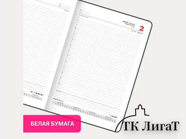 Ежедневник датированный 2025, БОЛЬШОЙ ФОРМАТ, 210х297 мм, А4, BRAUBERG "Favorite", под кожу, бордовый, 115732