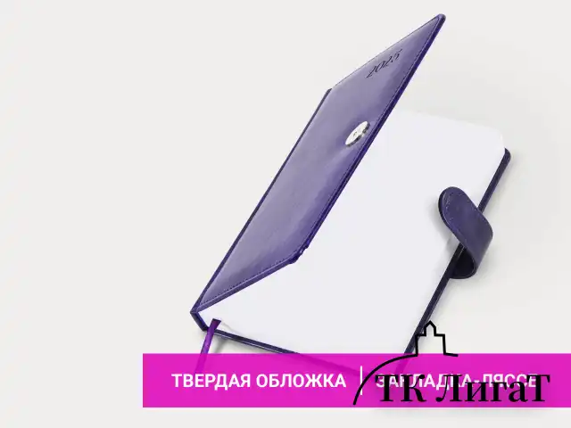 Ежедневник датированный 2025, А5, 138x213 мм, BRAUBERG "Legend", под кожу, застежка, фиолетовый, 115795