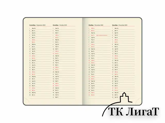 Ежедневник датированный 2025, А5, 151х213 мм, BRAUBERG "Note", под кожу, держатель для ручки, резинка-фиксатор, серо-голубой,115934