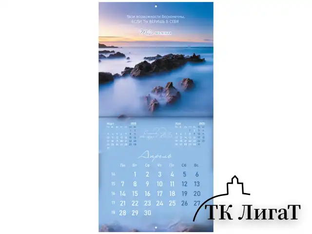 Календарь настенный перекидной на 2025 г., BRAUBERG, 12 листов, 29х29 см, "Твоя вселенная", 116160