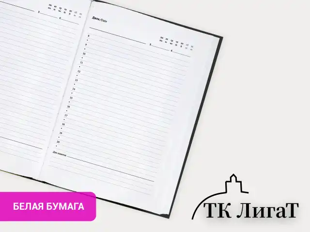 Ежедневник недатированный с резинкой А5 145х203 мм, BRAUBERG, твердый, фольга, 128 л., "Face", 116296