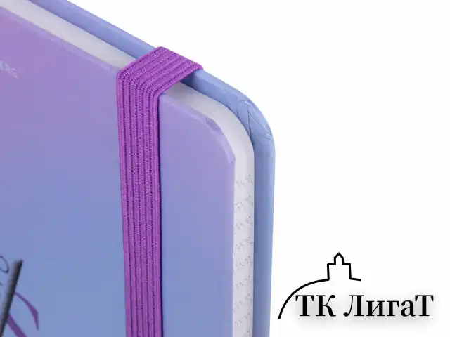 Блокнот с резинкой в клетку 96 л., А5 145х203 мм, твердая обложка, BRAUBERG, "Style", 116320