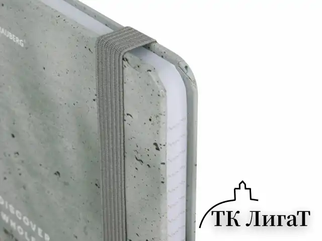 Блокнот с резинкой в клетку 96 л., А5 145х203 мм, твердая обложка, BRAUBERG, "Тени", 116324