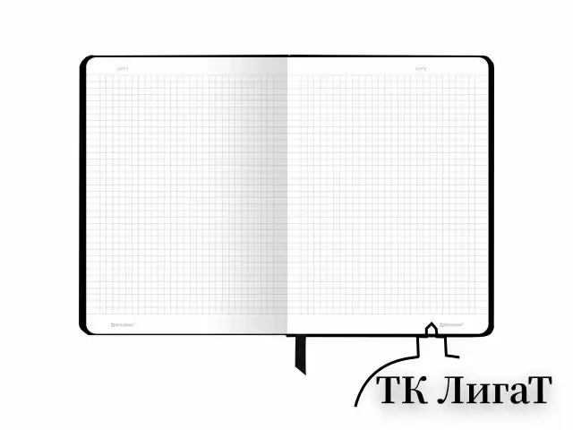 Блокнот с резинкой в клетку 96 л., А5 145х203 мм, твердая обложка с фольгой, BRAUBERG, "Marble", 116328