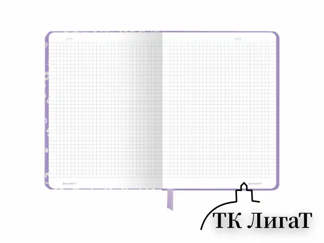 Блокнот с резинкой в клетку 96 л., А5 145х203 мм, твердая обложка с фольгой, BRAUBERG, "Leopard", 116329