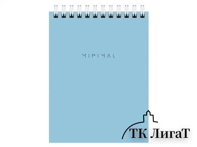 Блокнот МАЛЫЙ ФОРМАТ А6 108х145 мм, 40 л., гребень, картон, клетка, BRAUBERG "Minimal Pastel", 116429
