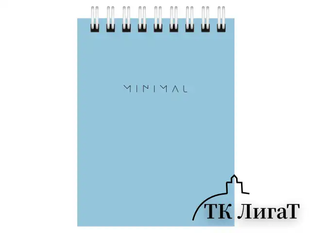 Блокнот МАЛЫЙ ФОРМАТ А7 75х105 мм, 40 л., гребень, картон, клетка, BRAUBERG "Minimal Pastel", 116431