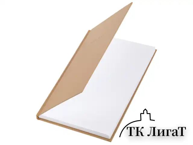 Блокнот А5 134х206 мм, 80 л., твёрдый, клетка, BRAUBERG "Minimal", бежевый, 116438
