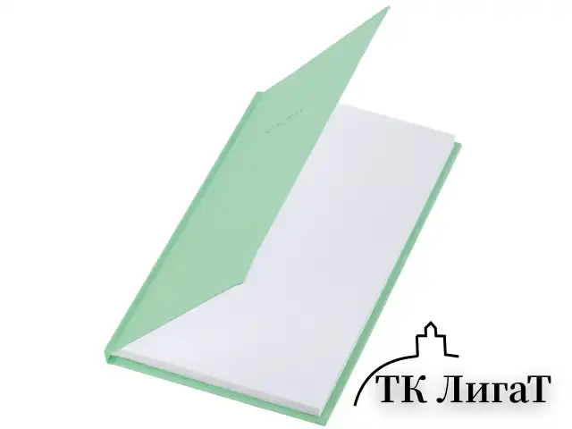 Блокнот А5 134х206 мм, 80 л., твёрдый, клетка, BRAUBERG "Minimal", мятный, 116443