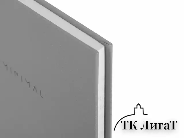 Блокнот МАЛЫЙ ФОРМАТ 110х147 мм, А6, 80 л., твердый, клетка, BRAUBERG "Minimal", серый, 116445
