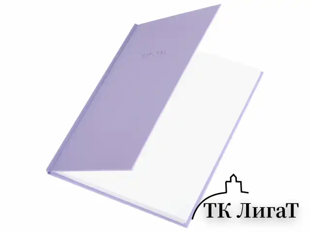 Блокнот МАЛЫЙ ФОРМАТ 110х147 мм, А6, 80 л., твердый, клетка, BRAUBERG "Minimal", сиреневый, 116448