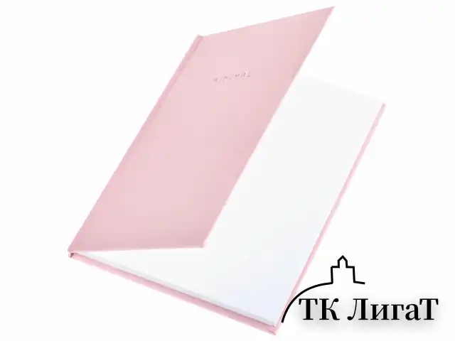 Блокнот МАЛЫЙ ФОРМАТ 110х147 мм, А6, 80 л., твердый, клетка, BRAUBERG "Minimal", розовый, 116449