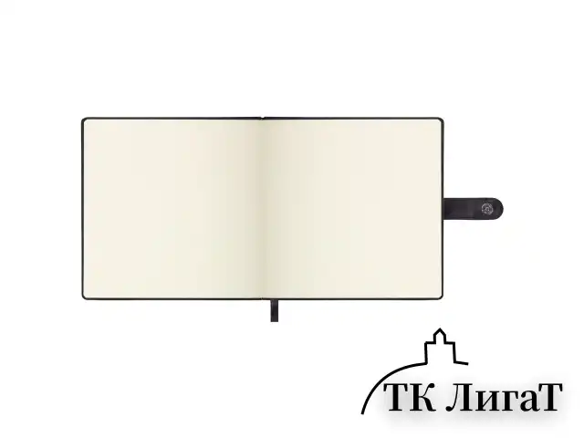 Скетчбук, слоновая кость 140 г/м2, 200х200 мм, 80 л., КОЖЗАМ, застежка, BRAUBERG ART CLASSIC, черный, 116462