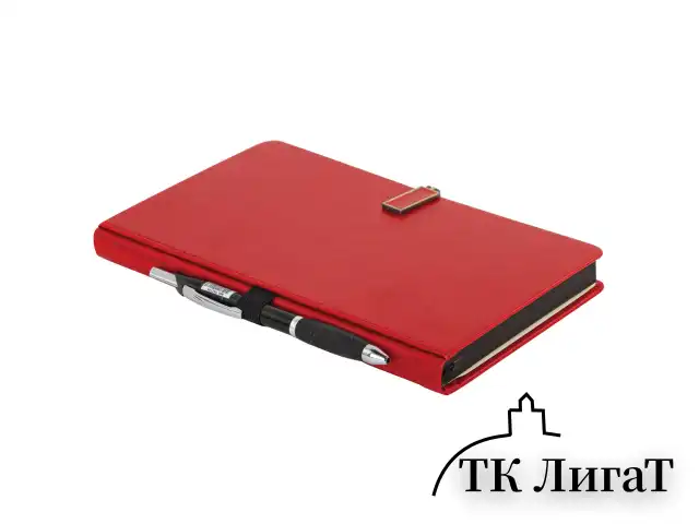 Скетчбук, слоновая кость 140 г/м2 130х210 мм, 80 л., КОЖЗАМ, застежка металл, BRAUBERG ART CLASSIC, "Inspiration", под кожу, красный, 116466