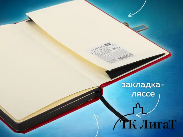 Скетчбук, слоновая кость 140 г/м2 130х210 мм, 80 л., КОЖЗАМ, застежка металл, BRAUBERG ART CLASSIC, "Inspiration", под кожу, красный, 116466