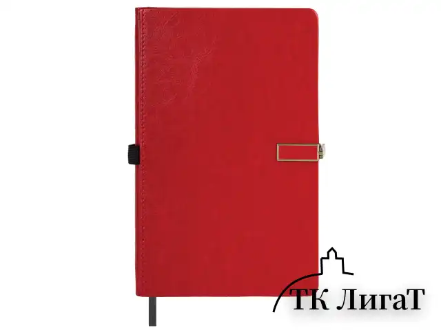 Скетчбук, слоновая кость 140 г/м2 130х210 мм, 80 л., КОЖЗАМ, застежка металл, BRAUBERG ART CLASSIC, "Inspiration", под кожу, красный, 116466