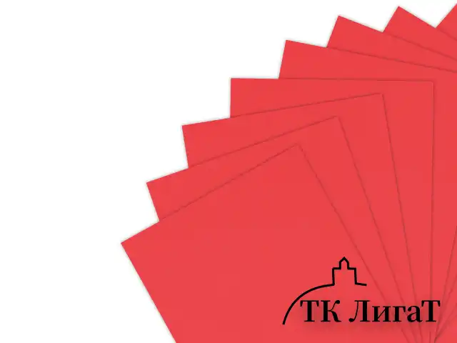 Бумага цветная BRAUBERG, А4, 80 г/м2, 100 л., интенсив, ЯРКО-КРАСНАЯ, для офисной техники, 116562