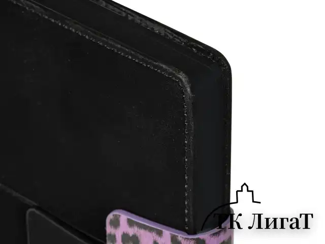Ежедневник недатированный А5 138х213 мм, BRAUBERG "Safari", под кожу, магнит, 160 л., Leopard, фиолетовый, 116593