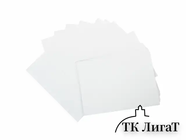 Картон белый А4 немелованный, 5 листов, ПИФАГОР, 200х290 мм, 116627