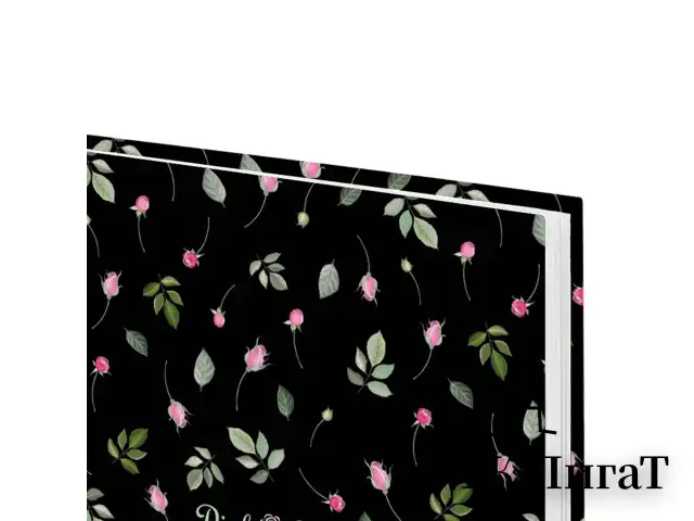 Ежедневник датированный 2026 145х215 мм, А5, STAFF, ламинированная обложка, "Flower pattern", 117327