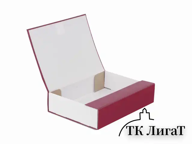 Короб архивный А4 (240х330 мм), 70 мм, 2 завязки, бумвинил, до 600 листов, бордовый, BRAUBERG, 122036