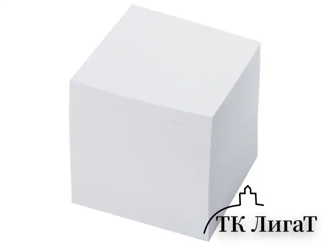 Блок для записей BRAUBERG, непроклеенный, куб 9х9х9 см, белый, белизна 95-98%, 122340
