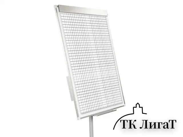 Блокноты для флипчарта ПЛОТНЫЕ 80 г/м2, BRAUBERG, 67,5х98 см, КОМПЛЕКТ 5 шт., 20 л., клетка, 124097