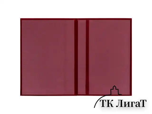 Папка адресная бархат бордовый, "Виньетка", формат А4, STAFF, 124294