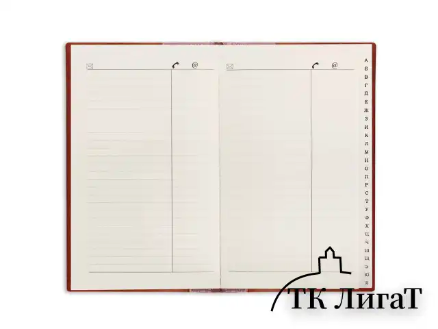 Телефонная книжка А5 (136х202 мм), BRAUBERG "Cayman", комбинированная гладкая и кожа крокодила, 96 л., вырубной алфавит, коричневая, 125130