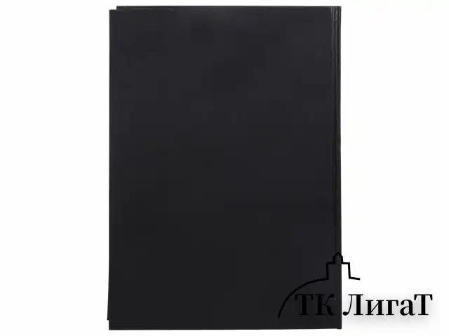 Книга учета 96 л., клетка, твердая, бумвинил, офсет, герб, А4 (200х290 мм), BRAUBERG, черная, 130275