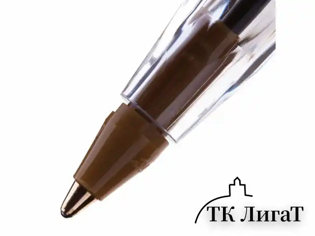 Ручка шариковая BIC "Cristal", СИНЯЯ, корпус прозрачный, узел 1 мм, линия письма 0,32 мм, 847898
