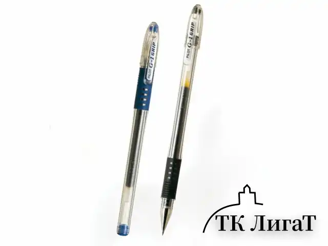 Ручка гелевая с грипом PILOT "G-1 Grip", ЧЕРНАЯ, корпус прозрачный, узел 0,5 мм, линия письма 0,3 мм, BLGP-G1-5