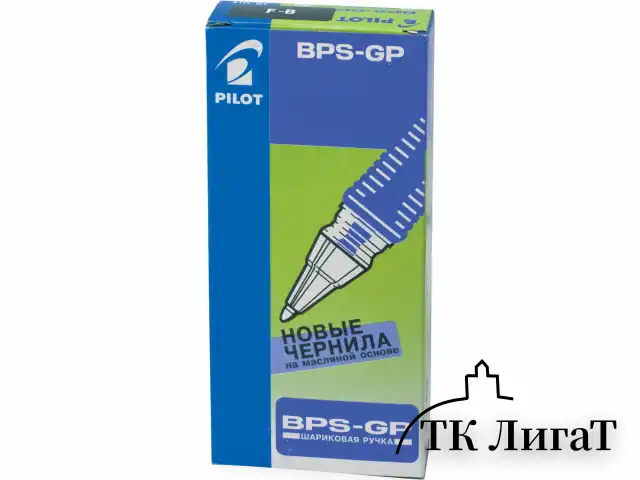 Ручка шариковая масляная с грипом PILOT "BPS-GP", ЧЕРНАЯ, корпус прозрачный, узел 0,7 мм, линия письма 0,21 мм, BPS-GP-F, BРS-GP-F
