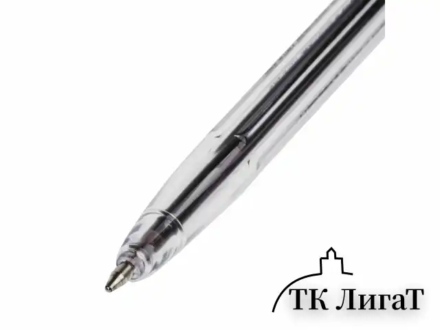 Ручка шариковая CORVINA (Италия) "51 Classic", СИНЯЯ, корпус прозрачный, узел 1 мм, линия письма 0,7 мм, 40163/02