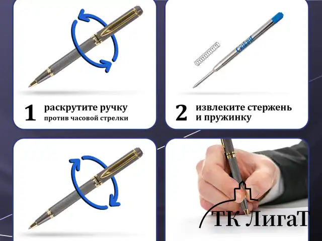 Ручка подарочная шариковая GALANT "Dark Chrome", корпус матовый хром, золотистые детали, пишущий узел 0,7 мм, синяя, 140397