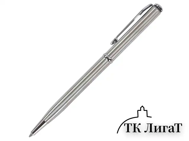 Ручка подарочная шариковая GALANT "Arrow Chrome", корпус серебристый, хромированные детали, пишущий узел 0,7 мм, синяя, 140408