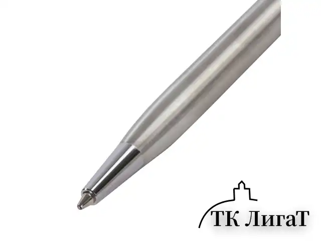 Ручка подарочная шариковая GALANT "Arrow Chrome", корпус серебристый, хромированные детали, пишущий узел 0,7 мм, синяя, 140408