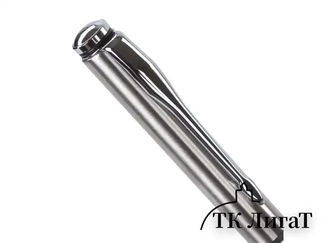 Ручка подарочная шариковая GALANT "Arrow Chrome", корпус серебристый, хромированные детали, пишущий узел 0,7 мм, синяя, 140408