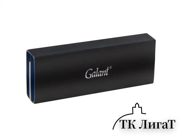 Ручка подарочная шариковая GALANT "Arrow Chrome", корпус серебристый, хромированные детали, пишущий узел 0,7 мм, синяя, 140408