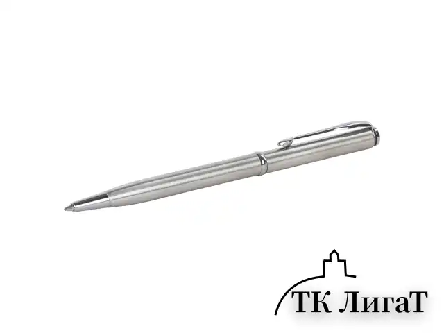 Ручка подарочная шариковая GALANT "Arrow Chrome", корпус серебристый, хромированные детали, пишущий узел 0,7 мм, синяя, 140408