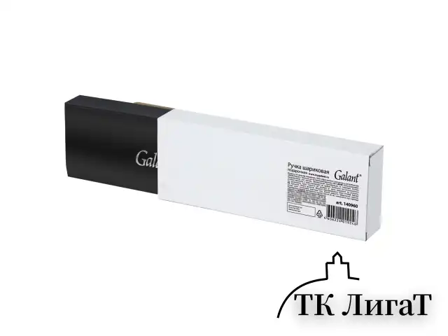 Ручка подарочная шариковая GALANT "Empire Gold", корпус черный с золотистым, золотистые детали, пишущий узел 0,7 мм, синяя, 140960