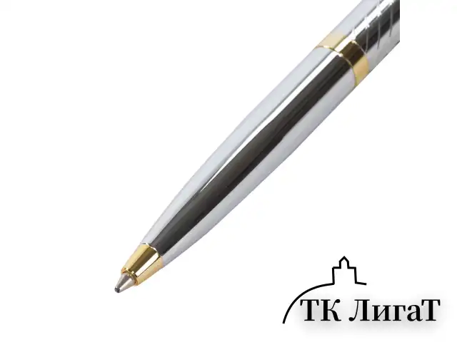 Ручка подарочная шариковая GALANT "Barendorf", корпус серебристый с гравировкой, золотистые детали, пишущий узел 0,7 мм, синяя, 141011