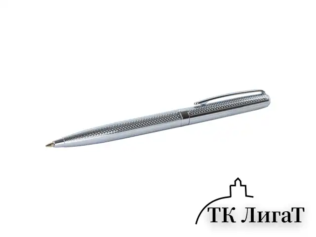 Ручка подарочная шариковая GALANT "Freiburg", корпус серебристый с гравировкой, хромированные детали, пишущий узел 0,7 мм, синяя, 141016