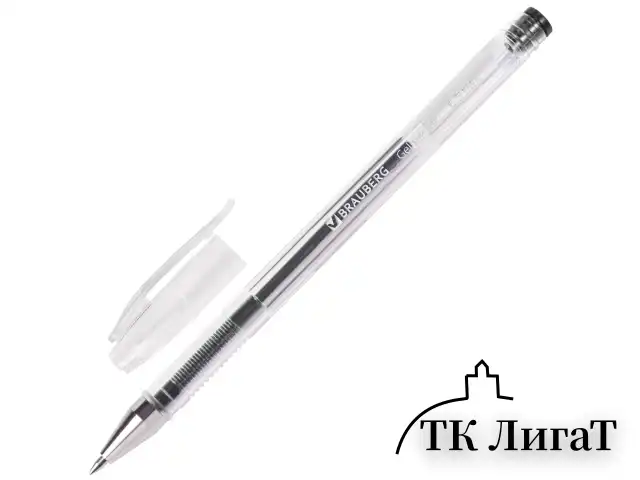 Ручки гелевые BRAUBERG "Jet", НАБОР 4 ЦВЕТА, узел 0,5 мм, линия письма 0,35 мм, 141023
