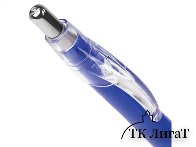 Ручка шариковая автоматическая с грипом BRAUBERG "Cobalt", СИНЯЯ, корпус синий, узел 0,7 мм, линия письма 0,35 мм, 141068